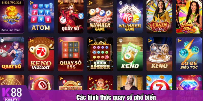 Các hình thức quay số phổ biến
