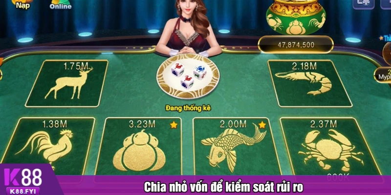 Chia nhỏ vốn để kiểm soát rủi ro