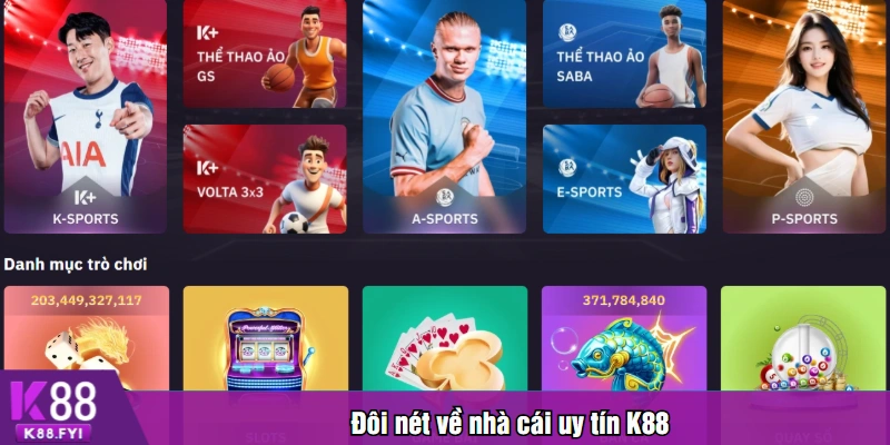 Đôi nét về nhà cái uy tín K88