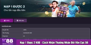 Nạp 1 được 2